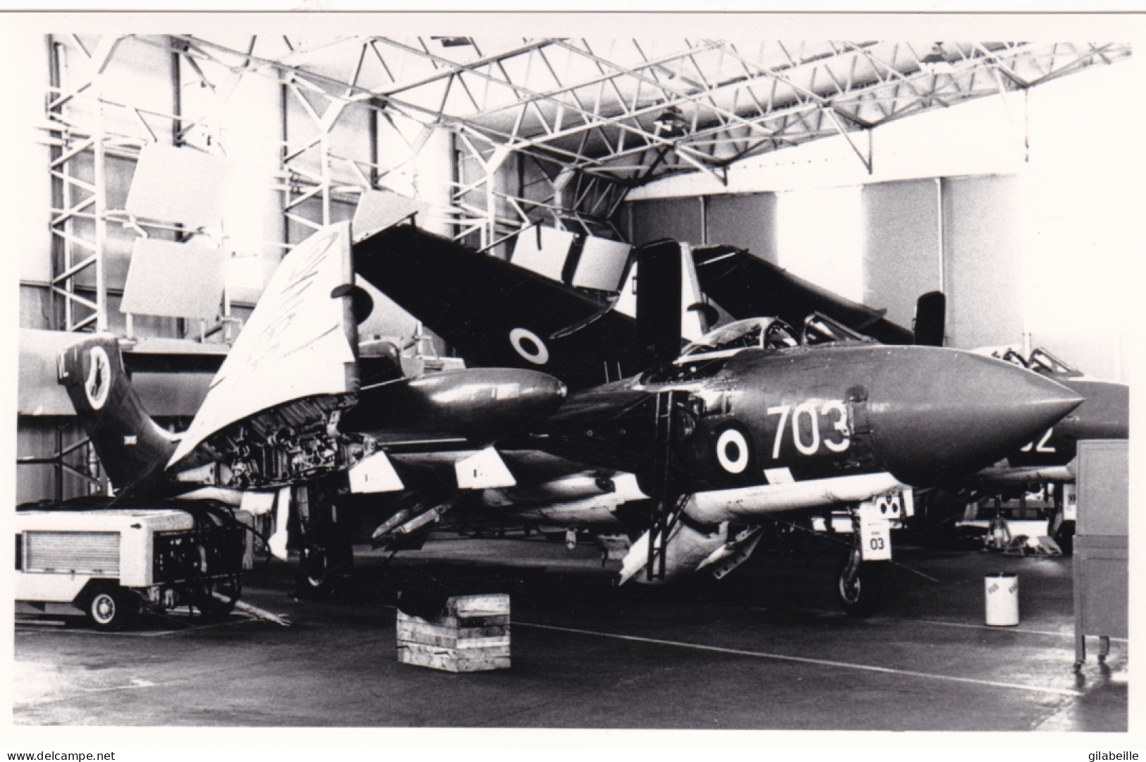 Photo Originale - Aviation - Militaria - Avion De Havilland Sea Vixen FAW 2  - Aviation