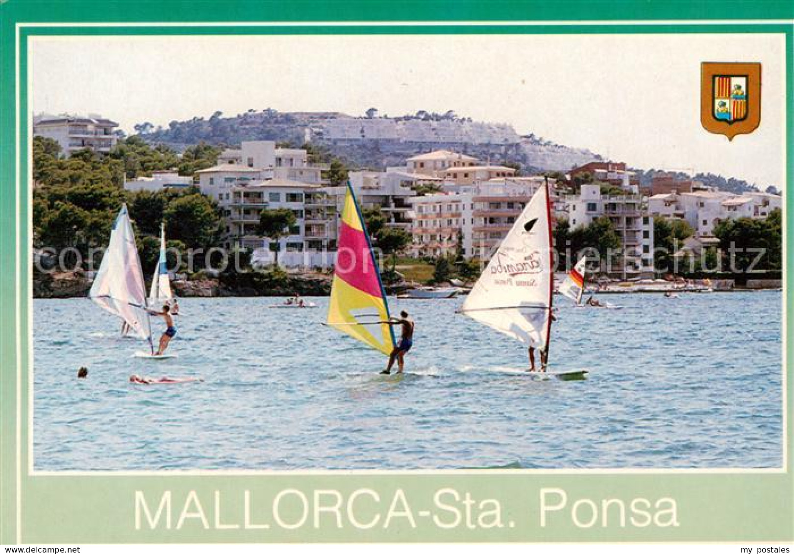 73855770 Santa Ponsa Mallorca ES Panorama Surfer  - Autres & Non Classés