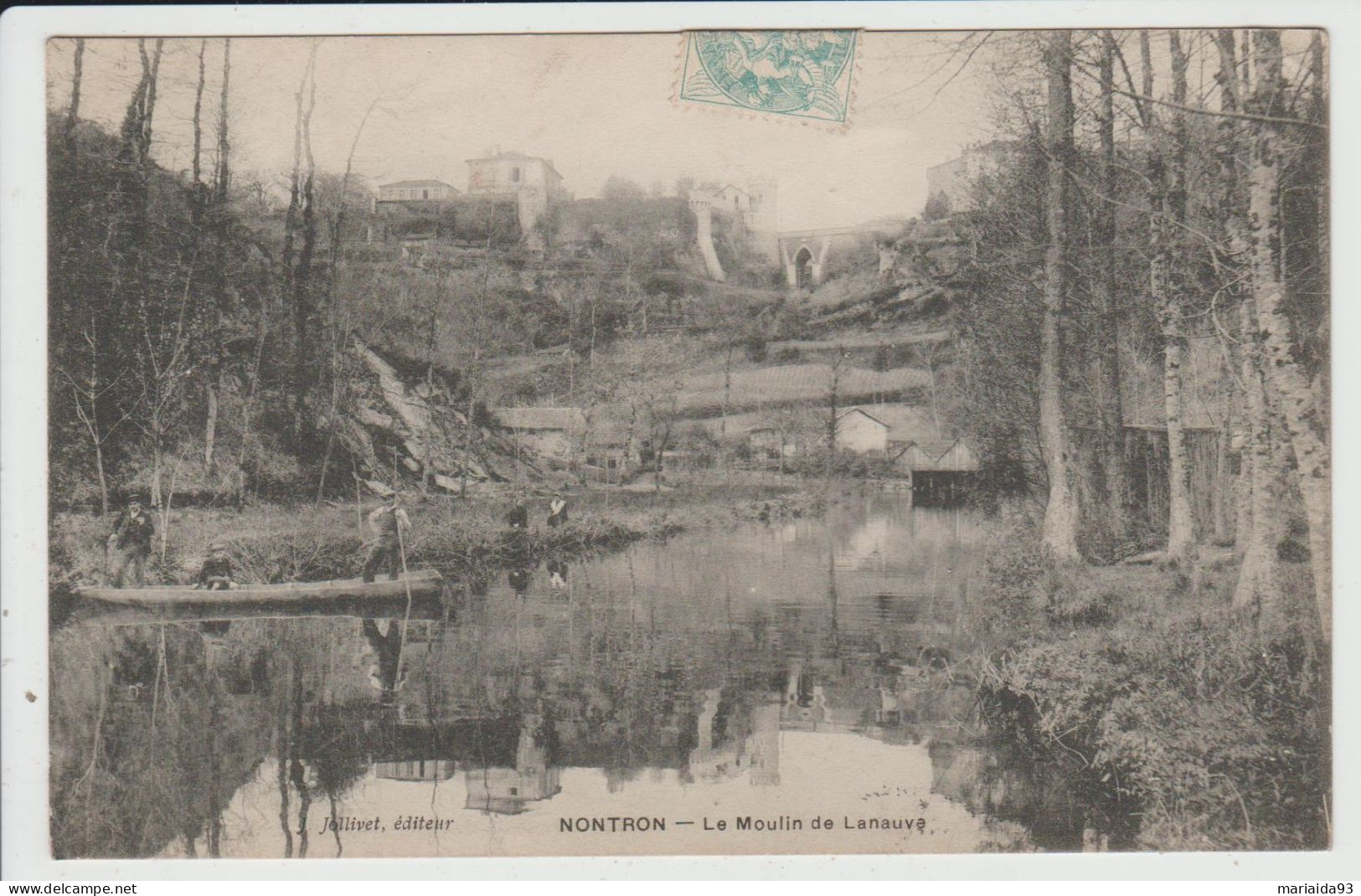 NONTRON - DORDOGNE - LE MOULIN DE LANAUVE - Nontron