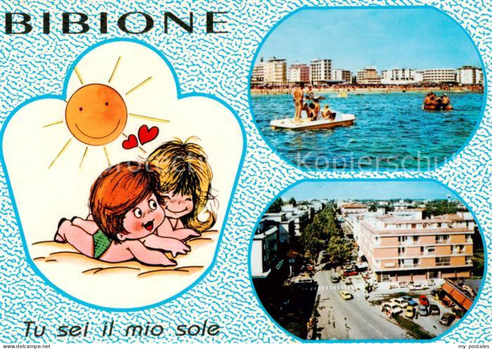 73855758 Bibione IT Strand Hotels Strassenpartie  - Andere & Zonder Classificatie