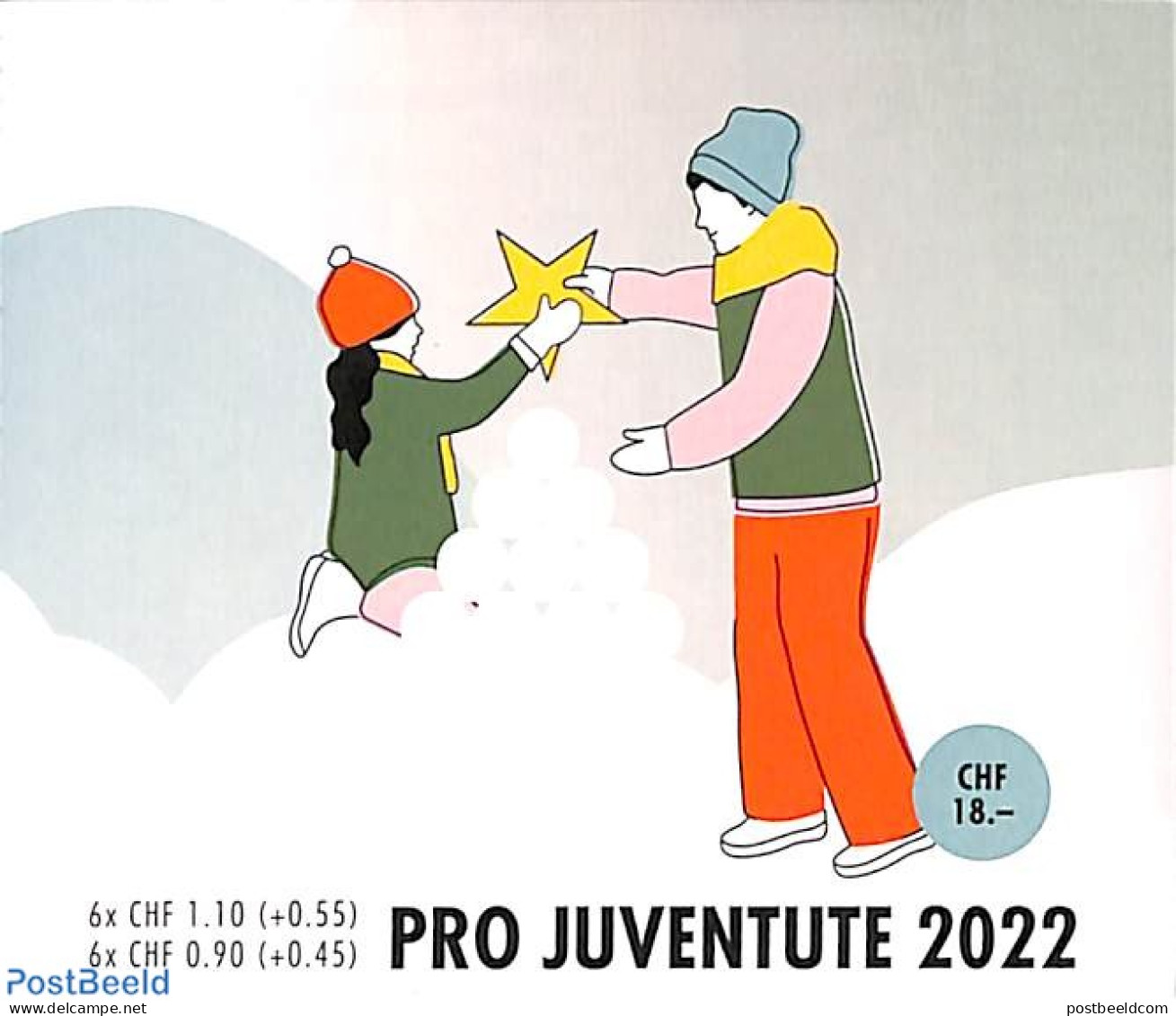 Switzerland 2022 Pro Juventure Booklet S-a, Mint NH - Ongebruikt