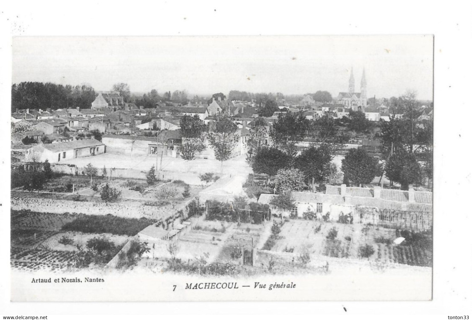 MACHECOUL - 44 - Vue Générale - TOUL 7 - - Machecoul