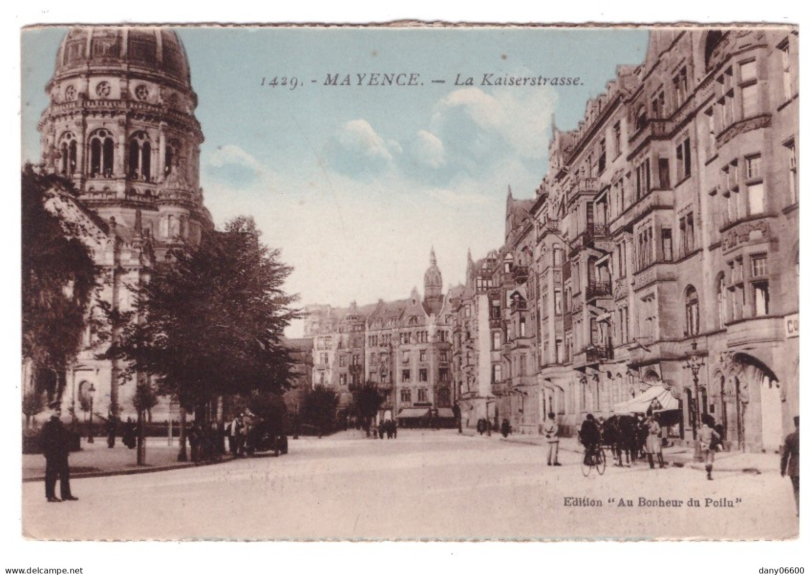 MAYENCE - La Kaiserstrasse  (carte Animée) - Mainz