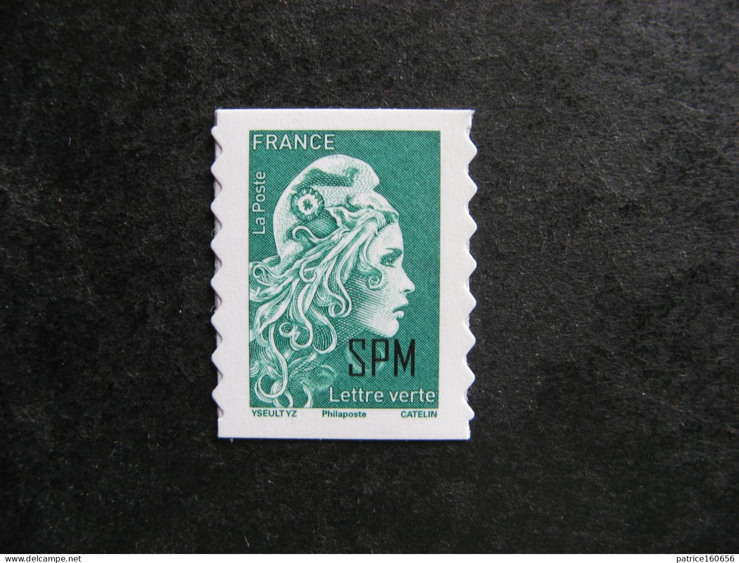 Saint Pierre Et Miquelon: TB N° 1315: Marianne L'Engagée Autoadhésive Verte De 2023, Neuve XX. - Unused Stamps