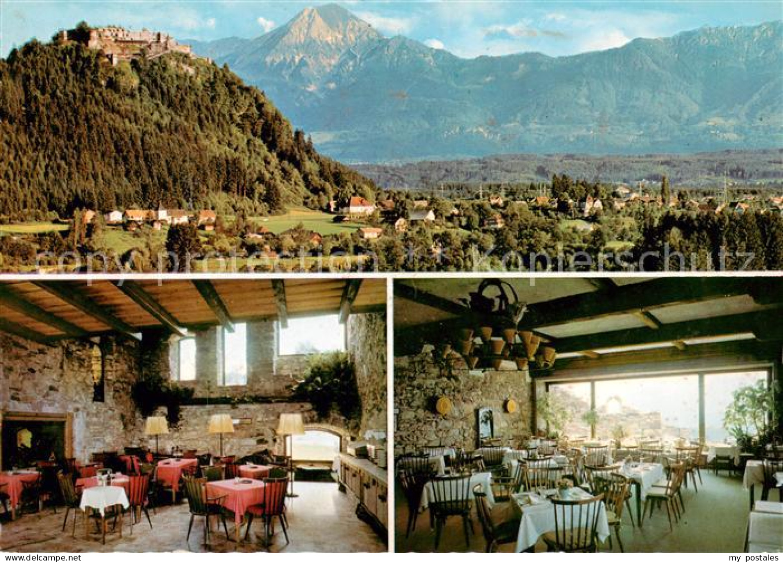 73855587 Landskron Ruine Ossiachersee Kaernten AT Panorama Cafe Restaurant Bar  - Other & Unclassified