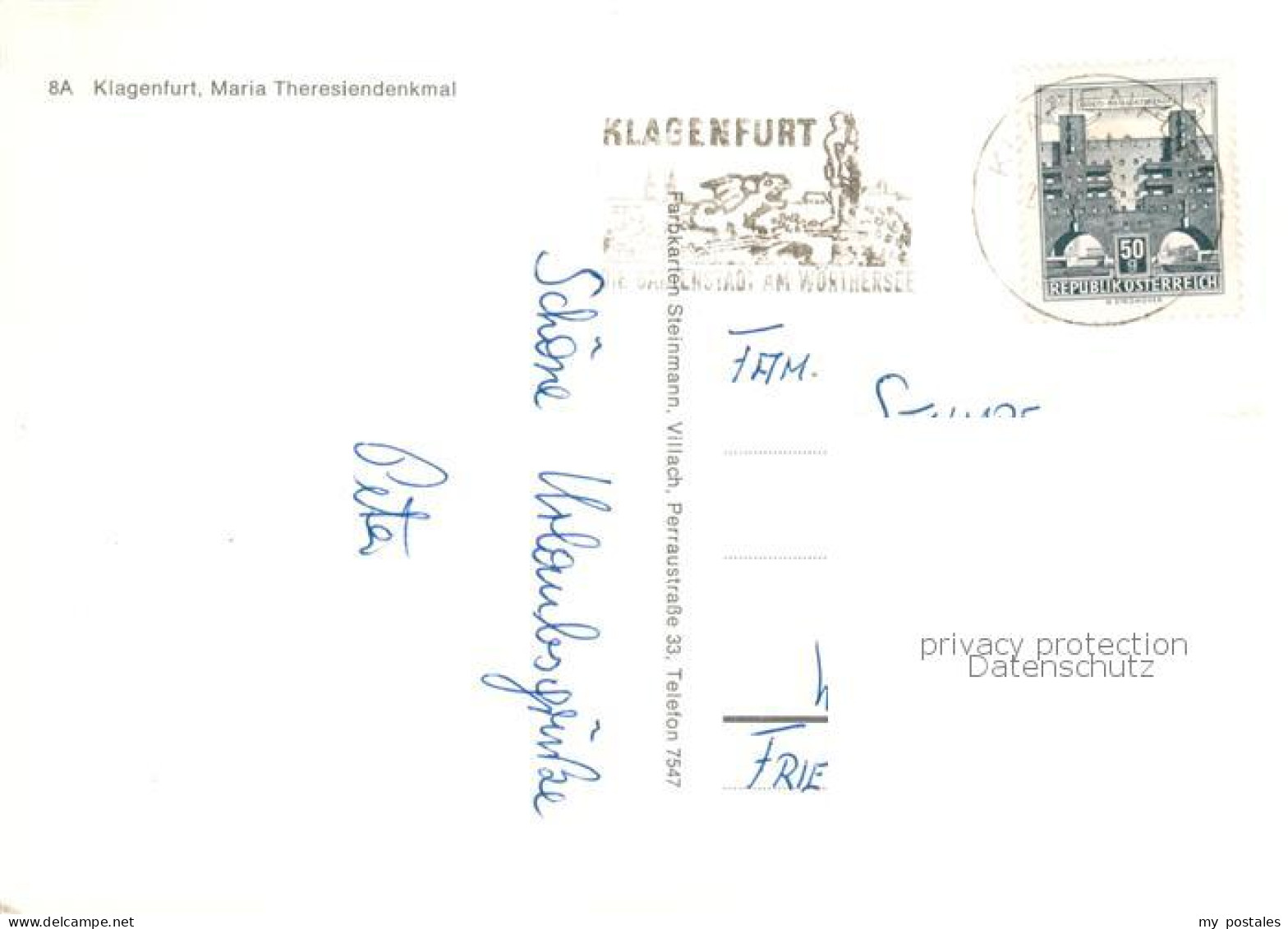 73855578 Klagenfurt Woerthersee AT Maria Theresiendenkmal  - Autres & Non Classés