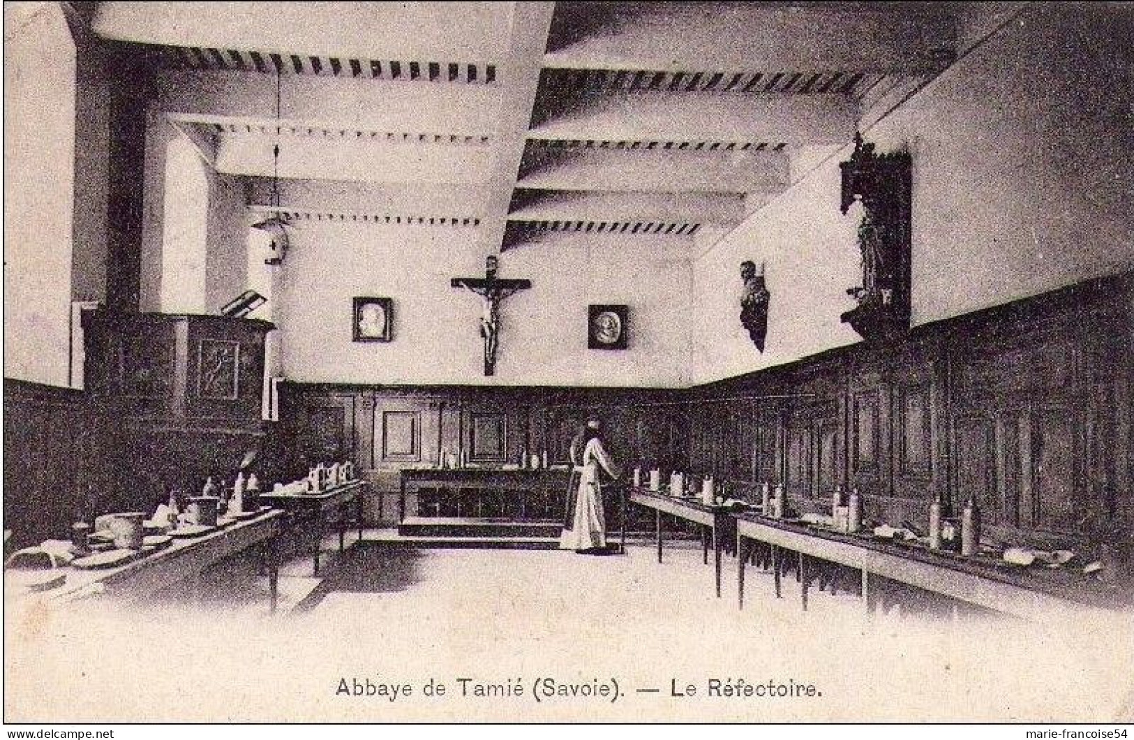 CPA  - ABBAYE DE TAMIE (Savoie) - Le Réfectoire - Autres & Non Classés