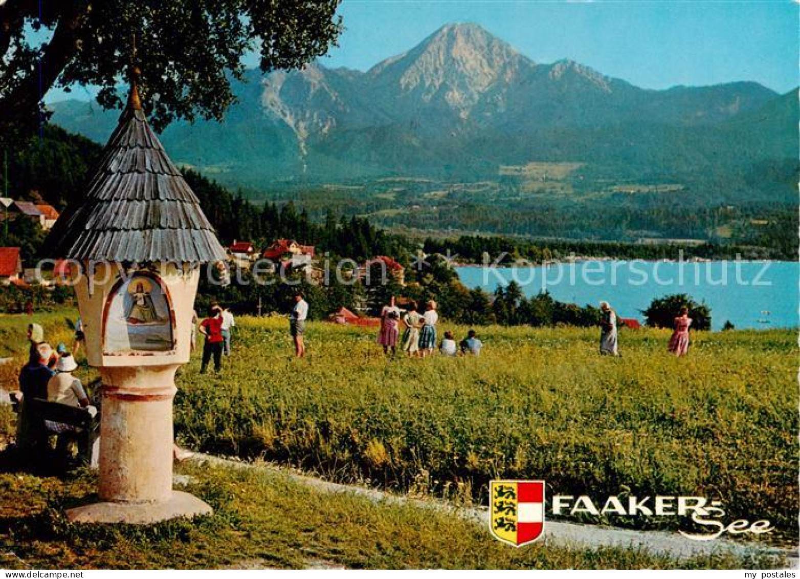 73855479 Faakersee Kaernten AT Mit Bildstock Und Mittagskogel  - Other & Unclassified