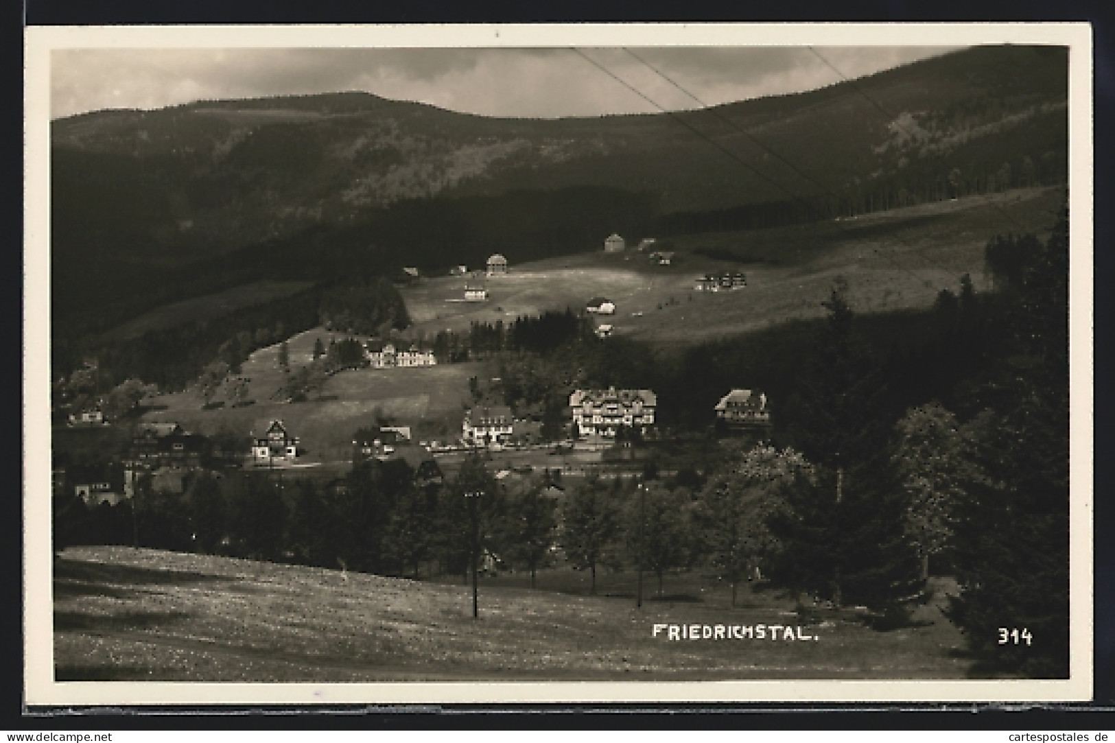 AK Friedrichstal, Panorama  - Tschechische Republik