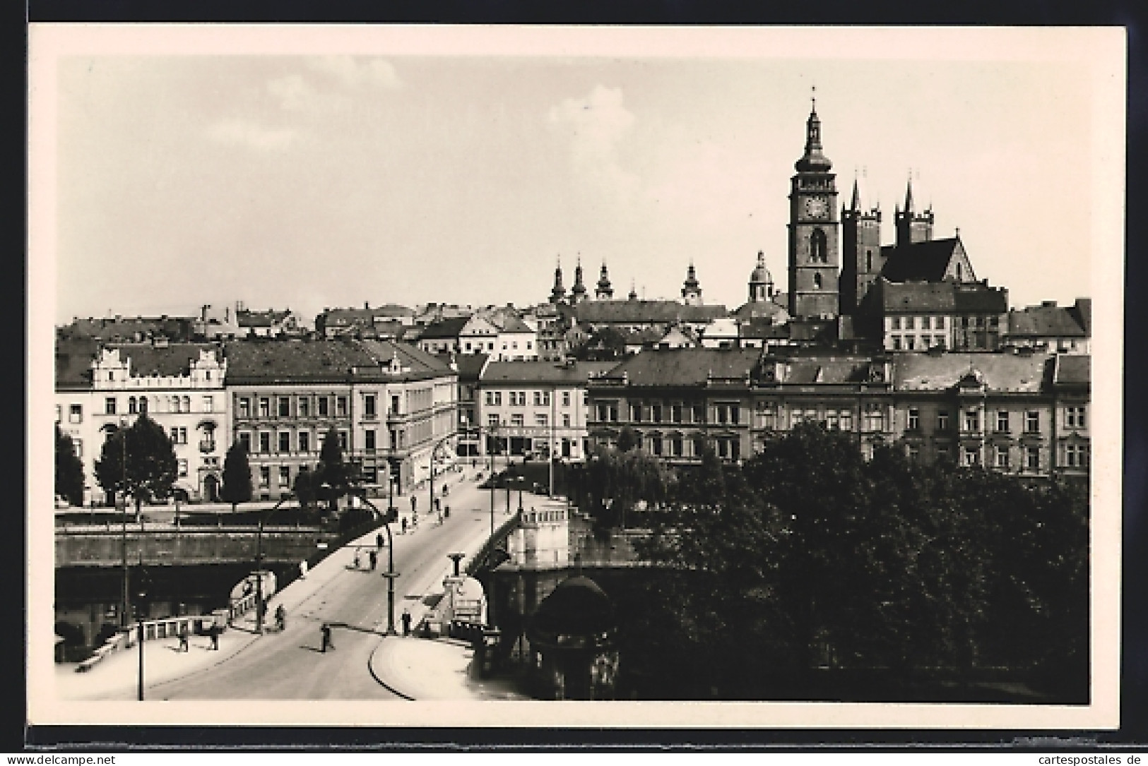 AK Königgrätz, Blick Auf Die Altstadt  - Tschechische Republik