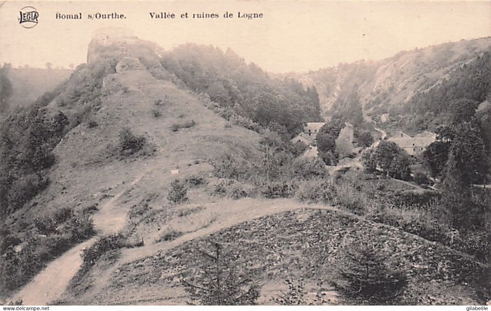 Durbuy - BOMAL Sur OURTHE - Vallée Et Ruines De Logne - 1913 - Durbuy
