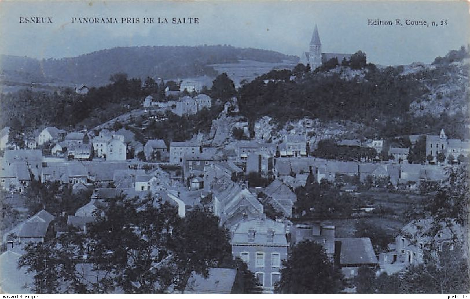 ESNEUX - Panorama Pris De La Salte - 1908 - Esneux