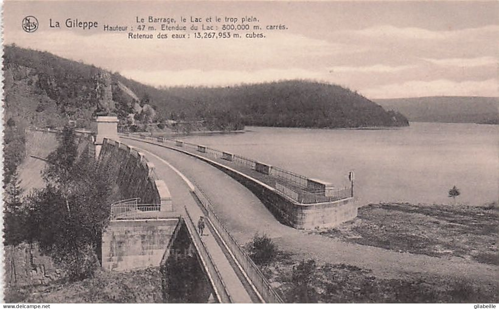 LA GILEPPE  - le Barrage - lot 19 CARTES