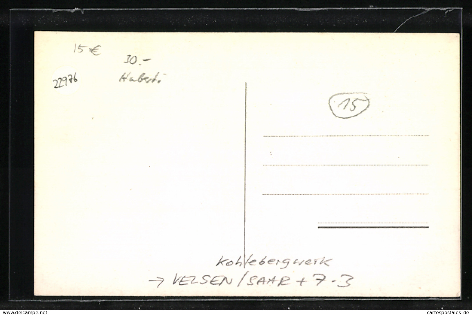 AK Velsen / Saar, Kohlebergwerk, Luftbild  - Mineral