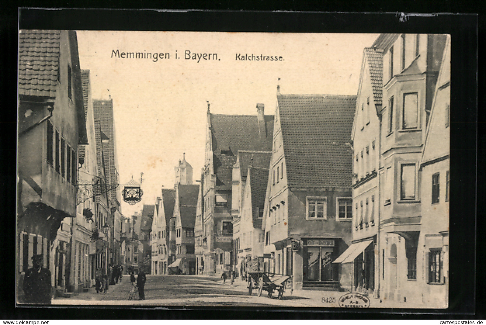 AK Memmingen / Bayern, Kalchstrasse Mit Bäckerei  - Memmingen
