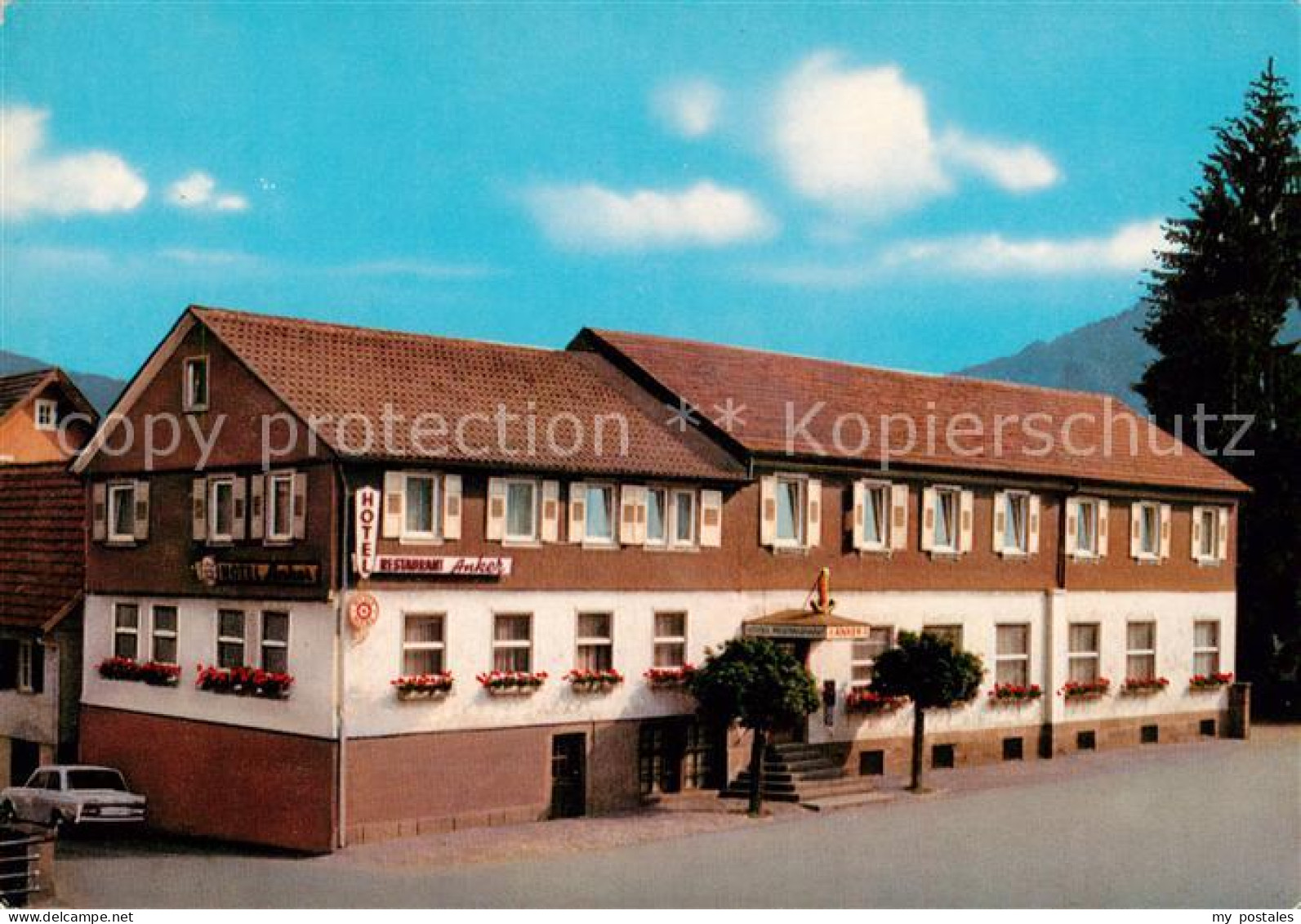 73855389 Calmbach Enz Hotel Restaurant Goldener Anker Calmbach Enz - Altri & Non Classificati