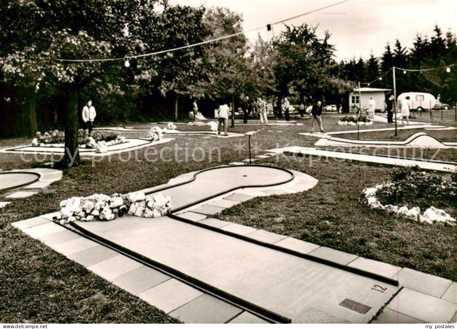 73855381 Schoemberg Zollernalbkreis Gasthof Waldschenke Am Stausee Minigolf Scho - Balingen