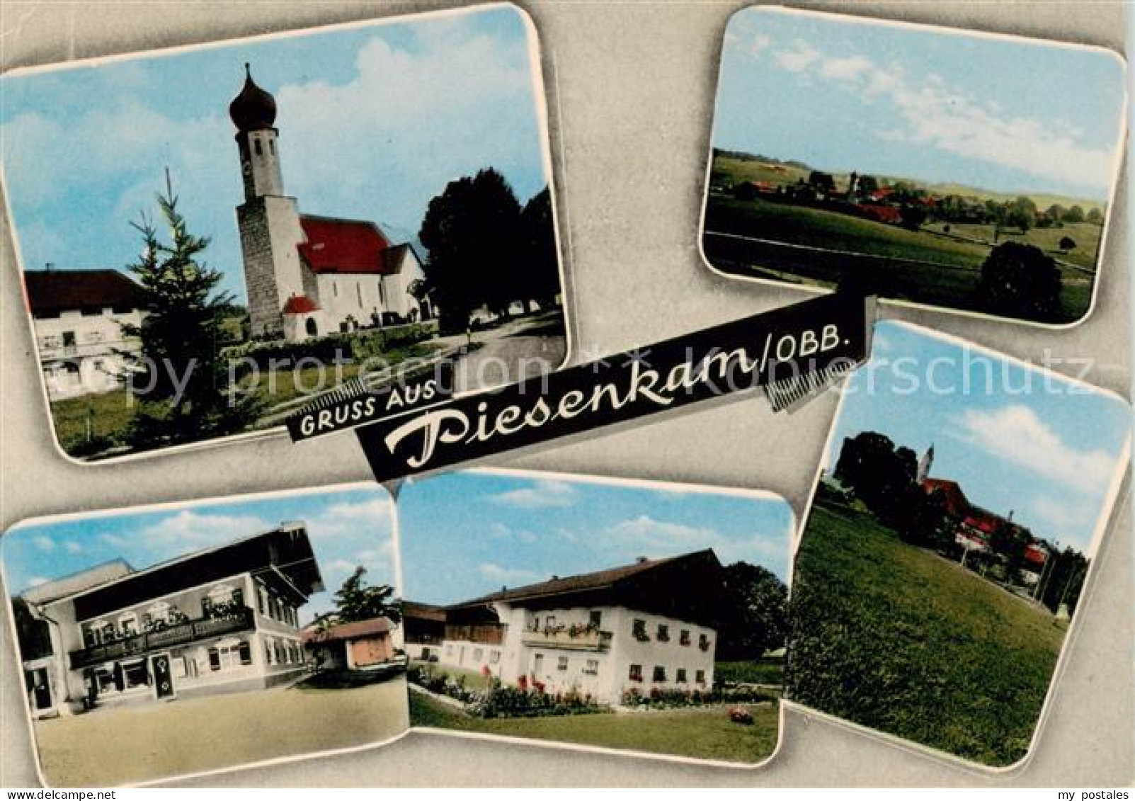 73855340 Piesenkam Panorama Kirche Gasthaus Piesenkam - Other & Unclassified