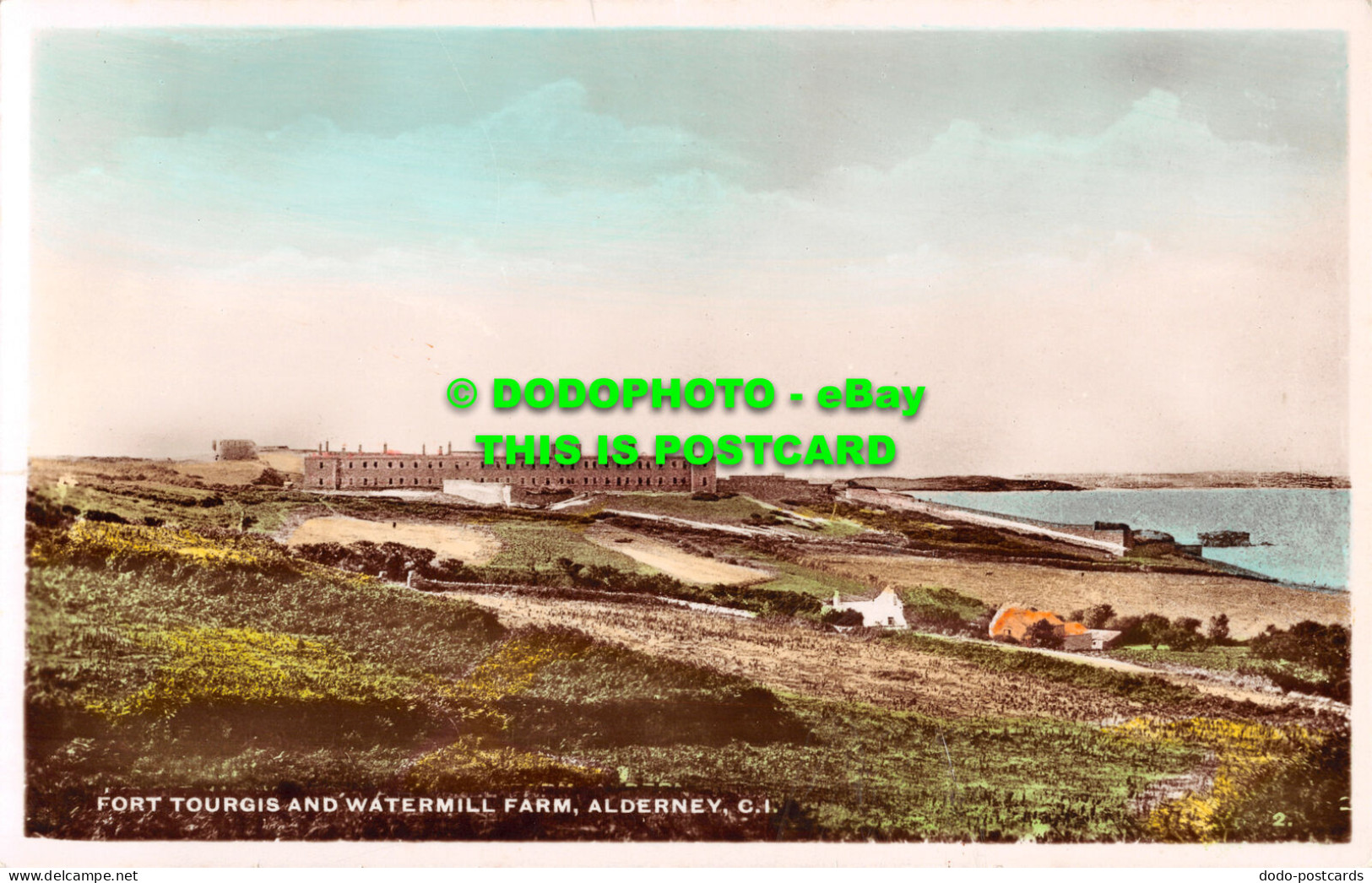 R512251 Alderney. C. I. Fort Tourgis And Watermill Farm. B. B. RP - World