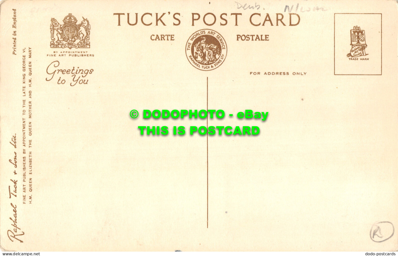 R512273 Abergele. Pentre Mawr. Tuck. Postcard - World