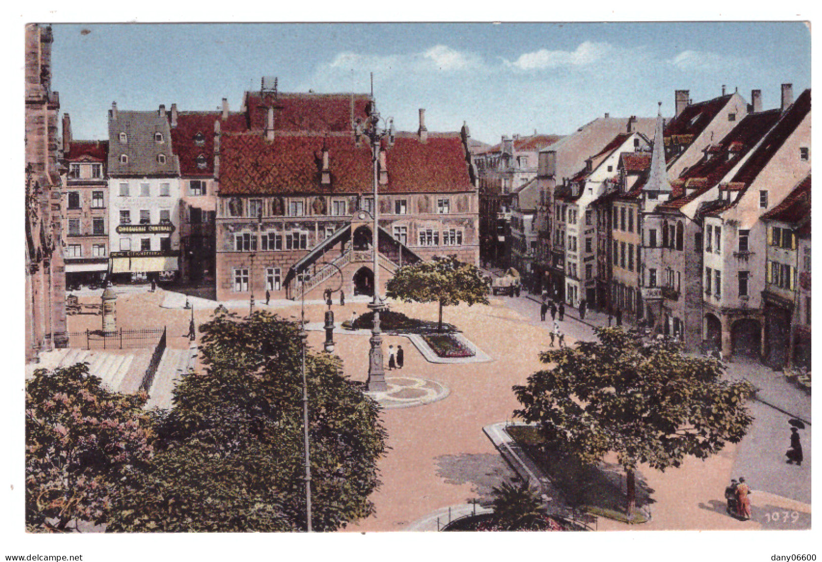 MULHAUSEN - Rathausplatz  (carte Animée) - Mulhouse