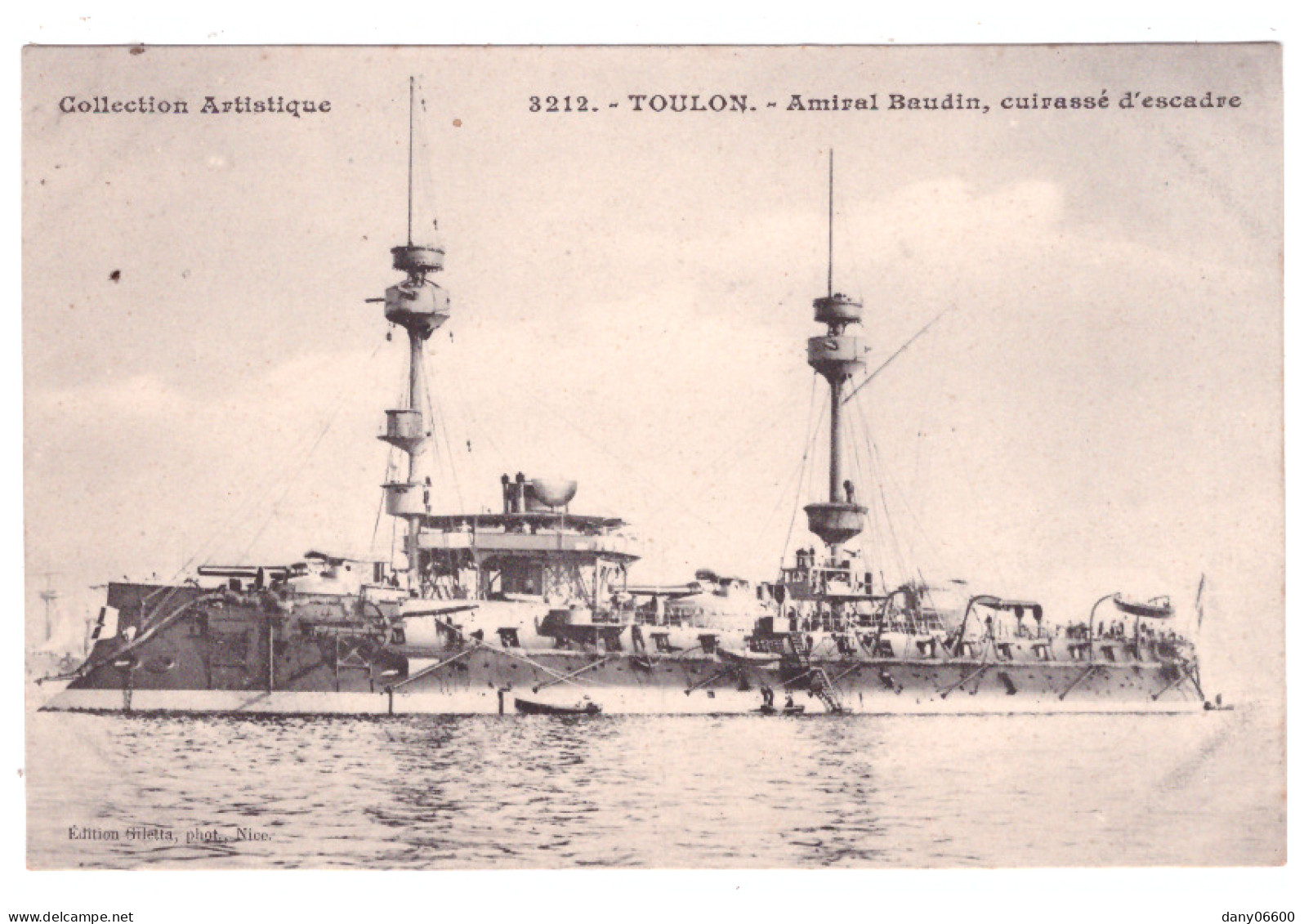 TOULON - Amiral Baudin, Cuirassé D'Escadre  - Toulon