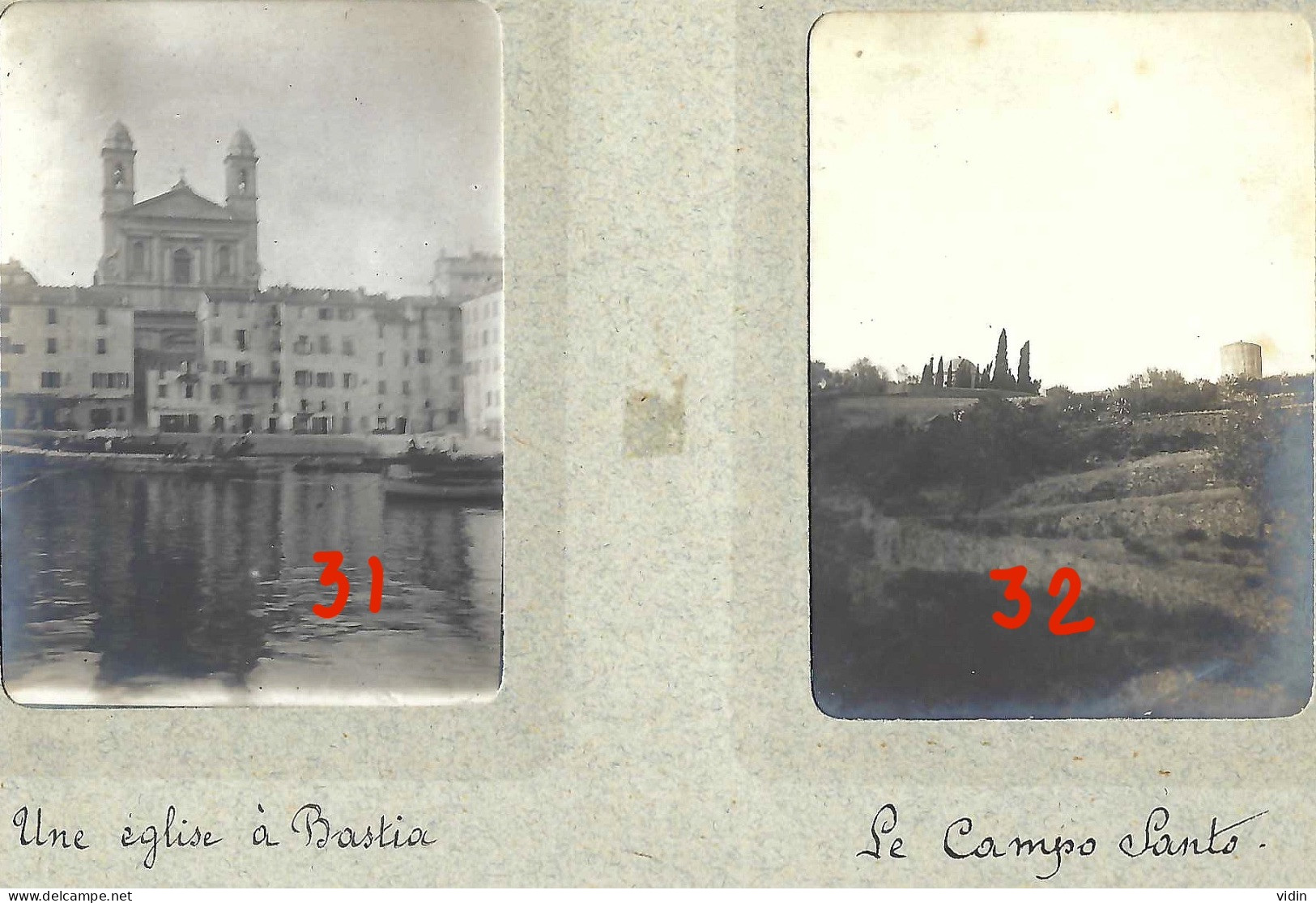 Photos originales 1900 Nice Monaco Corse Italie Plus de 70 photos