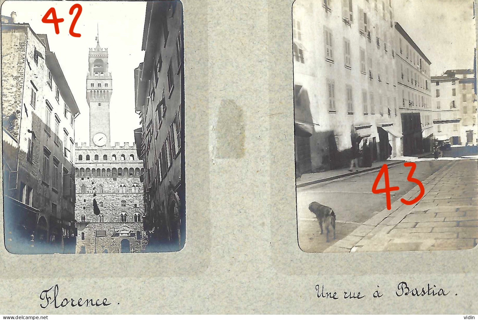 Photos originales 1900 Nice Monaco Corse Italie Plus de 70 photos