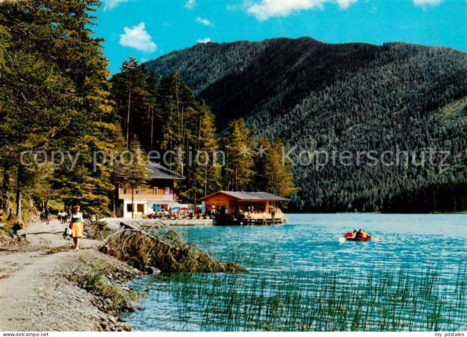 73855189 Weissensee Kaernten AT Gasthaus Und Motorbootstation Ronacherfels  - Weissensee