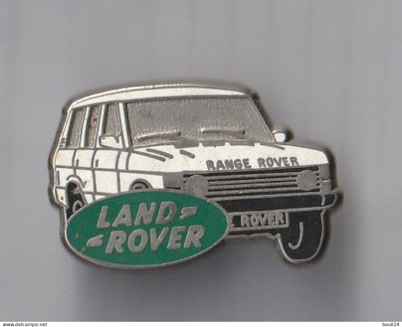 PIN'S   THEME VOITURE 4 X 4  LAND ROVER   MARQUE  RANGE ROVER  VARIANTE  COULEUR BLANCHE - Andere & Zonder Classificatie