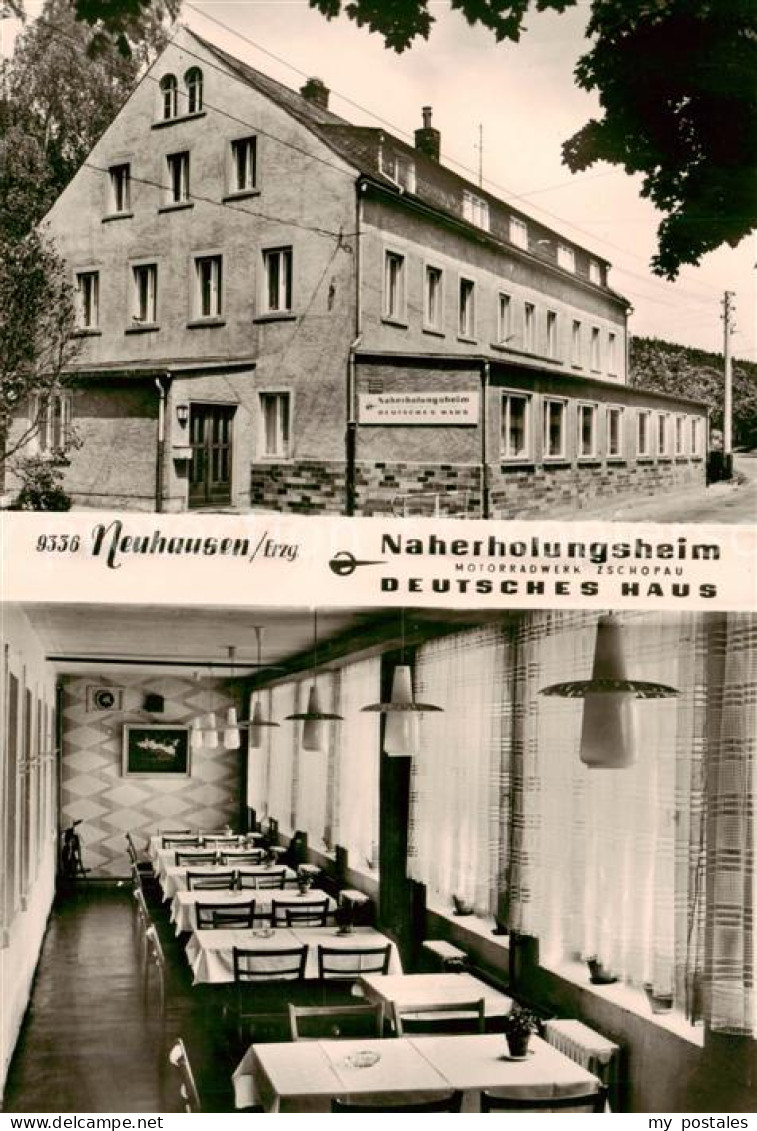 73855118 Neuhausen Erzgebirge Naherholungsheim Deutsches Haus Motorradwerk Zscho - Neuhausen (Erzgeb.)