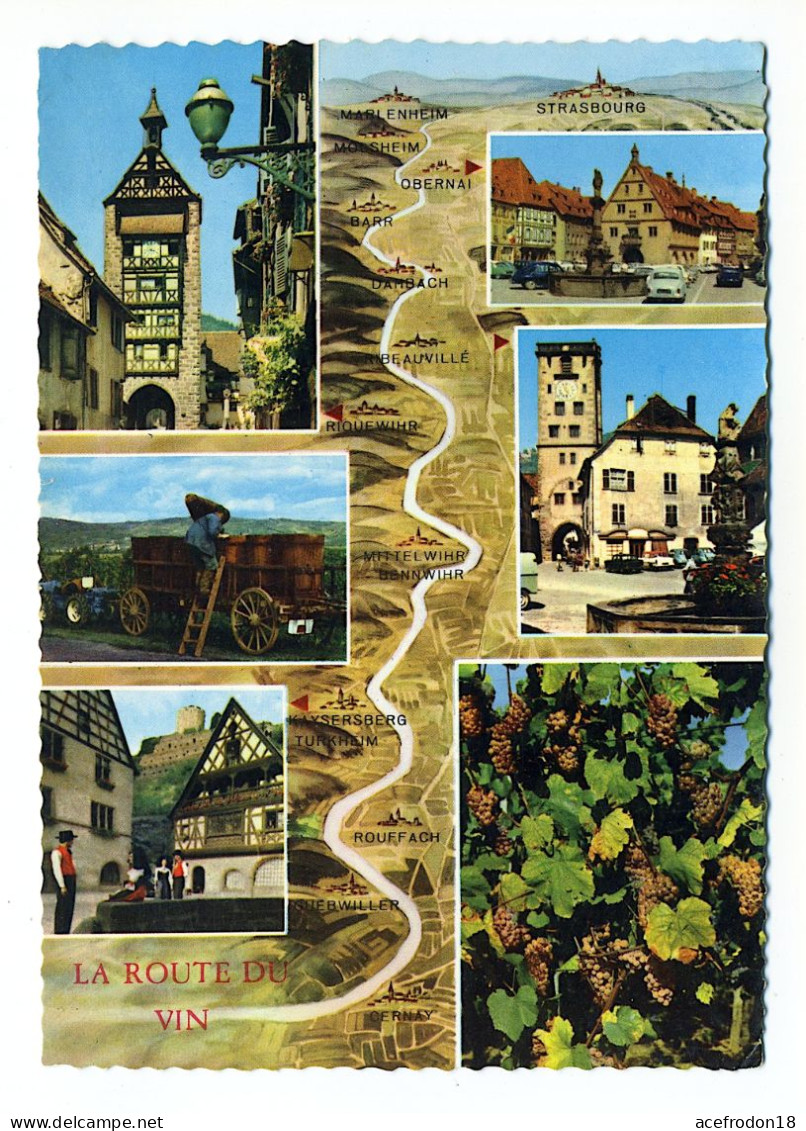 Alsace - La Route Du Vin - Alsace