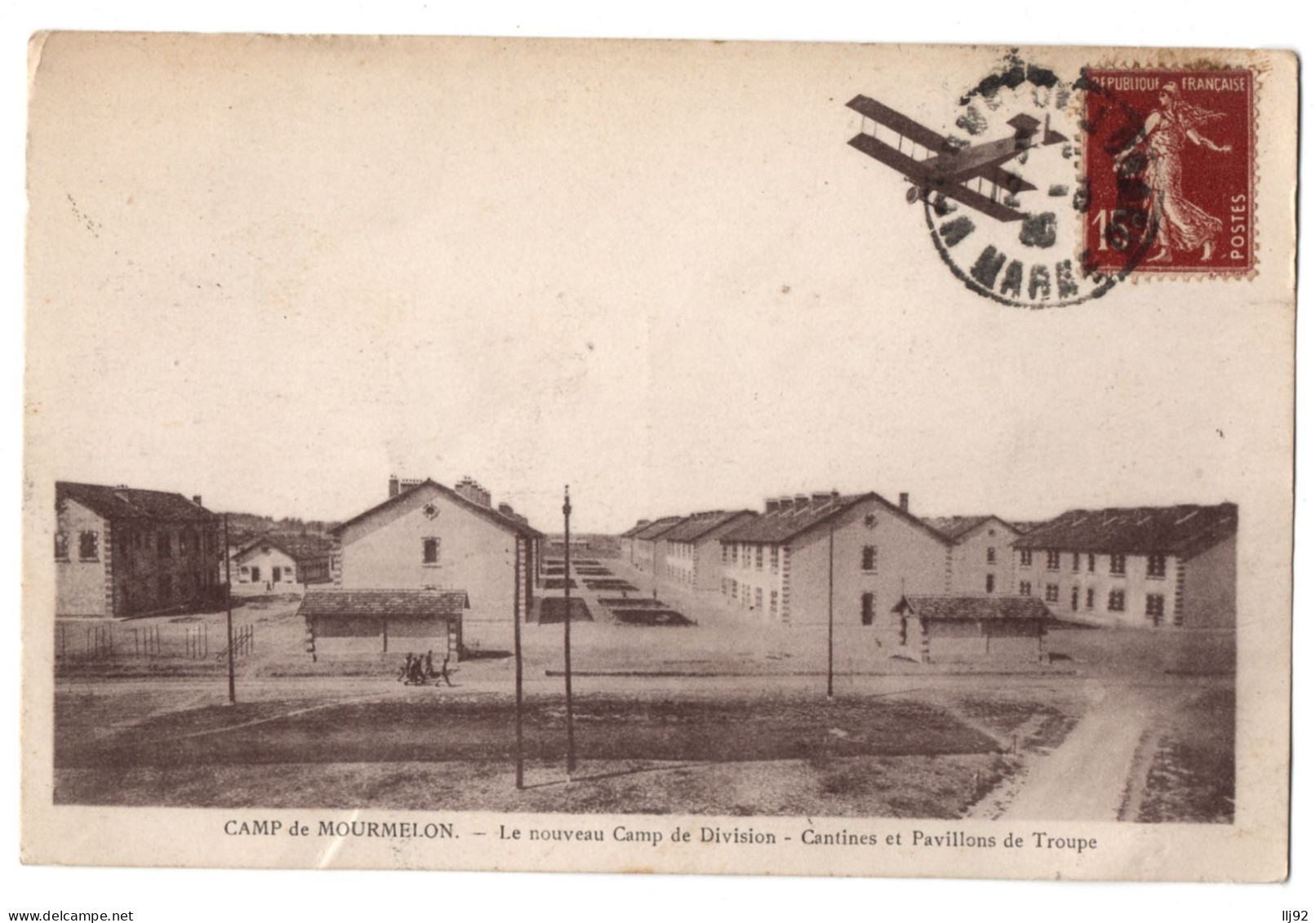 CPA 51 - Camp De MOURMELON (Marne) - Le Nouveau Camp De Division - Cantines Et Pavillons De Troupe - Camp De Châlons - Mourmelon