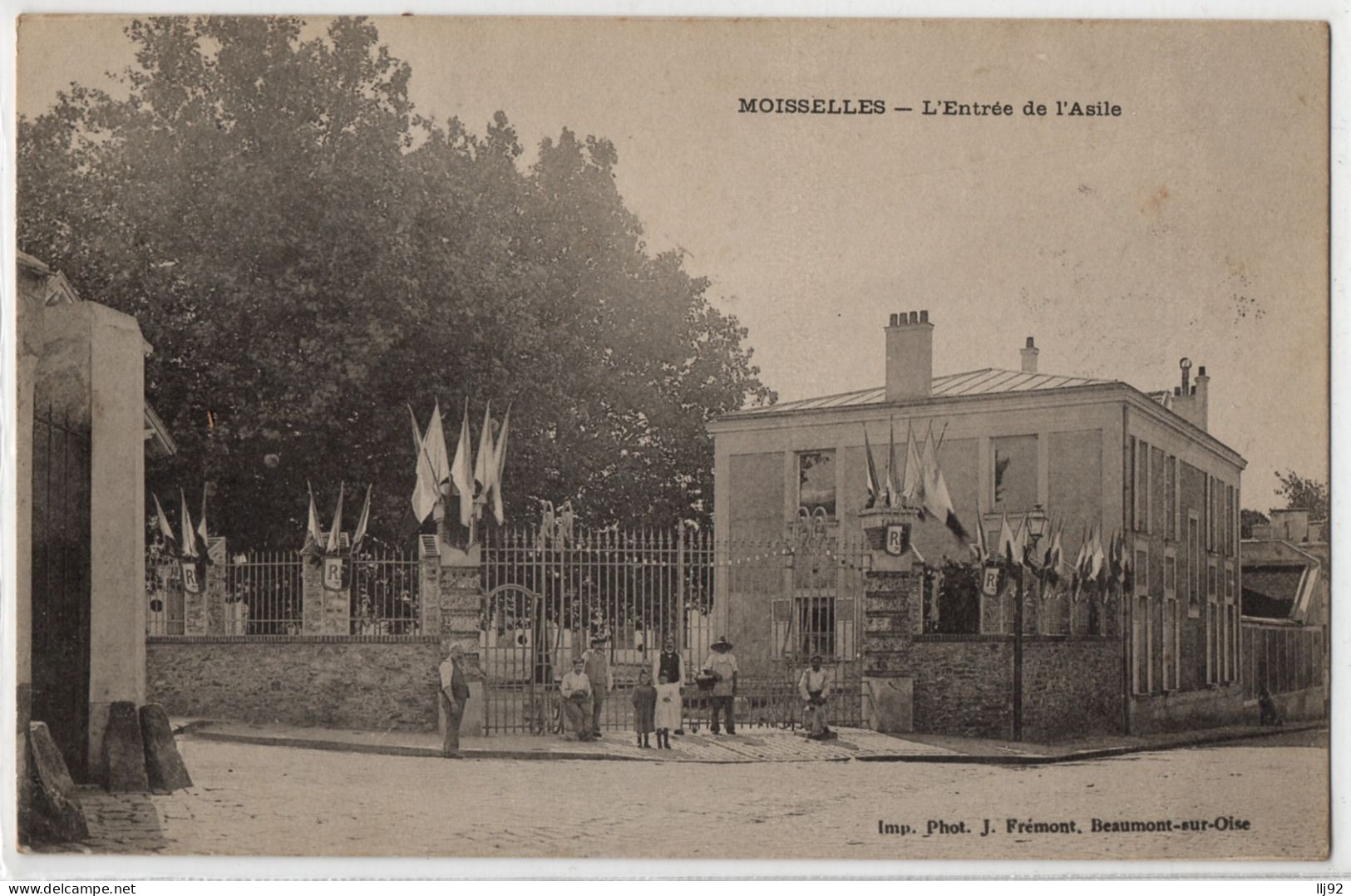 CPA 95 - MOISSELLES (Val D'Oise) - L'Entrée De L'Asile - Ed. Fremont - Moisselles