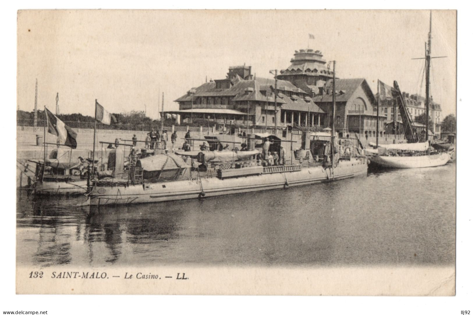 CPA 35 - SAINT MALO (Ille Et Vilaine) - 132. Le Casino - LL - Saint Malo