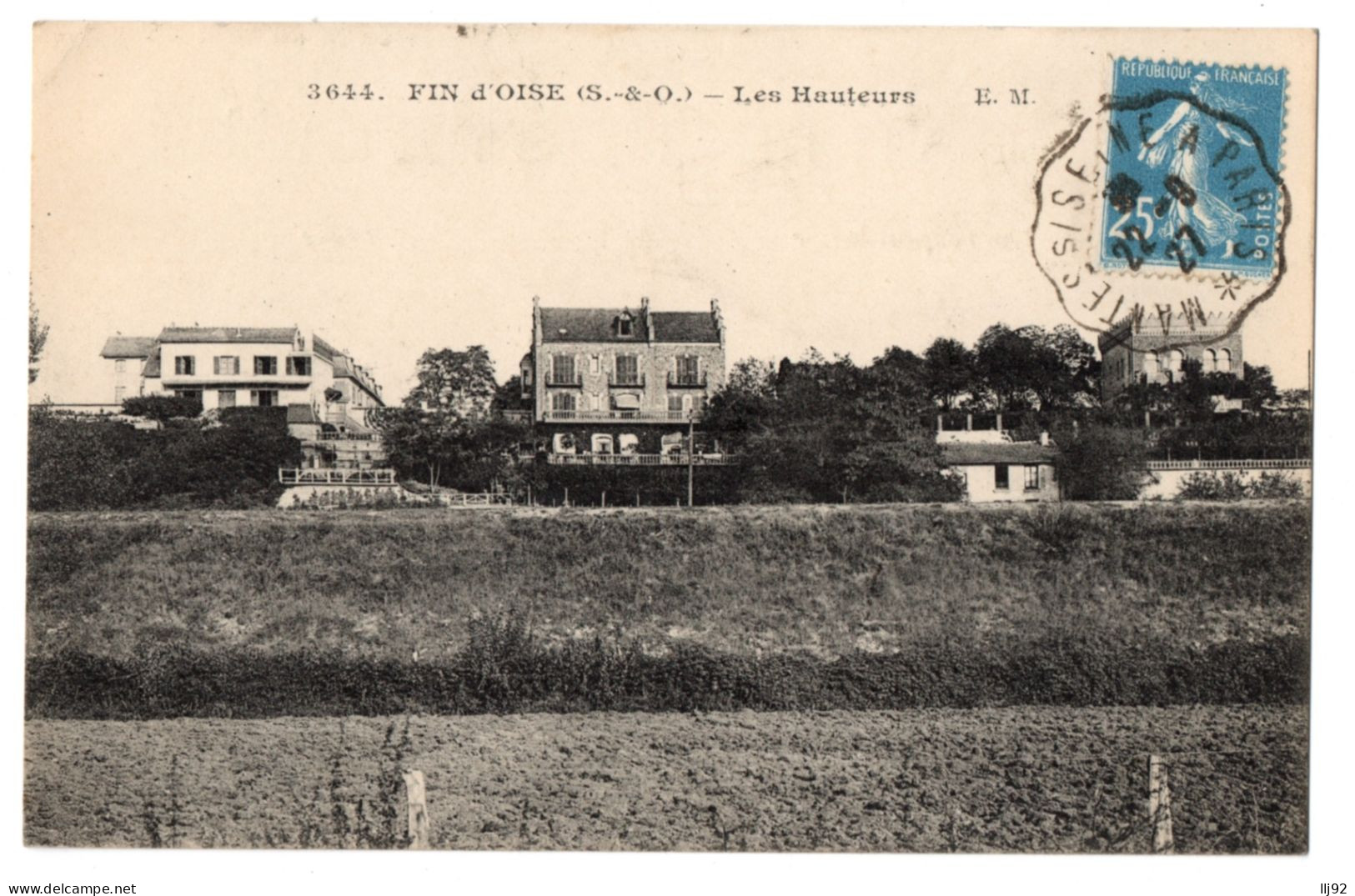 CPA 78 - CONFLANS - FIN D'OISE (Yvelines) - 3644. Les Hauteurs - E.M. - Conflans Saint Honorine