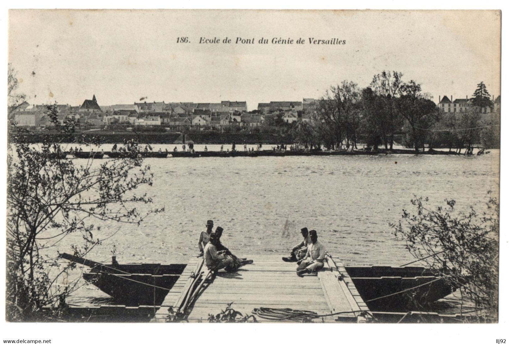 CPA 78 - VERSAILLES (Yvelines) - 186. Ecole De Pont Du Génie De Versailles - Ed. Bourdier - Versailles