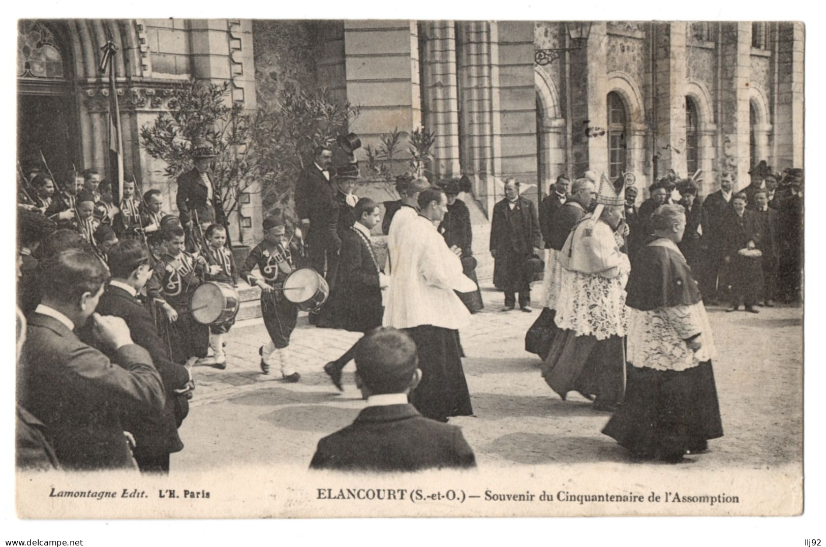 CPA 78 - ELANCOURT (Yvelines) - Souvenir Du Cinquantenaire De L'Assomption - Ed. Lamontagne - Elancourt