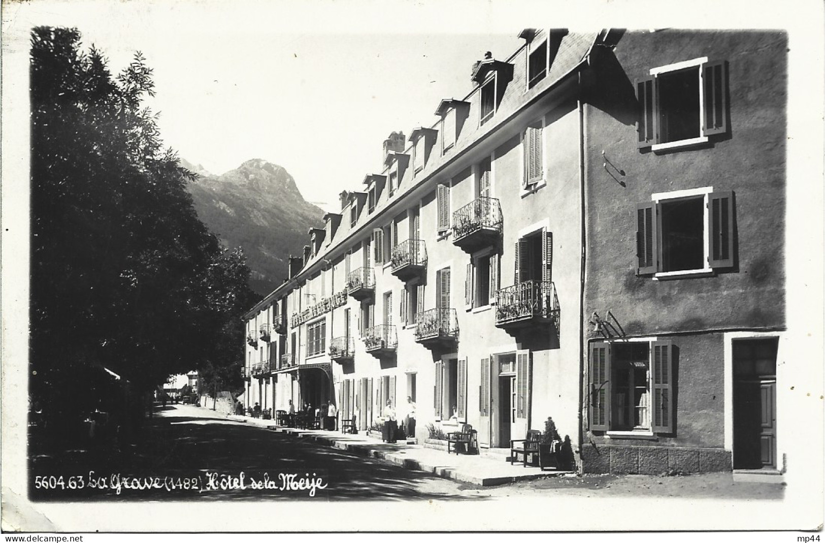 1M1 --- 05 LA GRAVE Hôtel De La Meije - Sonstige & Ohne Zuordnung