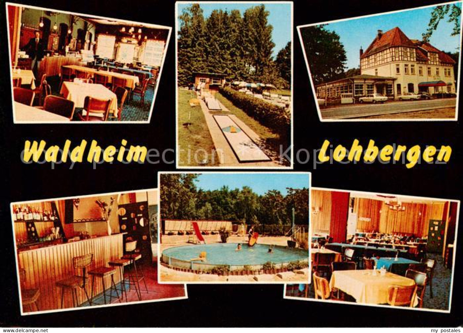 73855061 Sproetze Hotel Waldheim Lohbergen Restaurant Swimming Pool Minigolf Spr - Buchholz