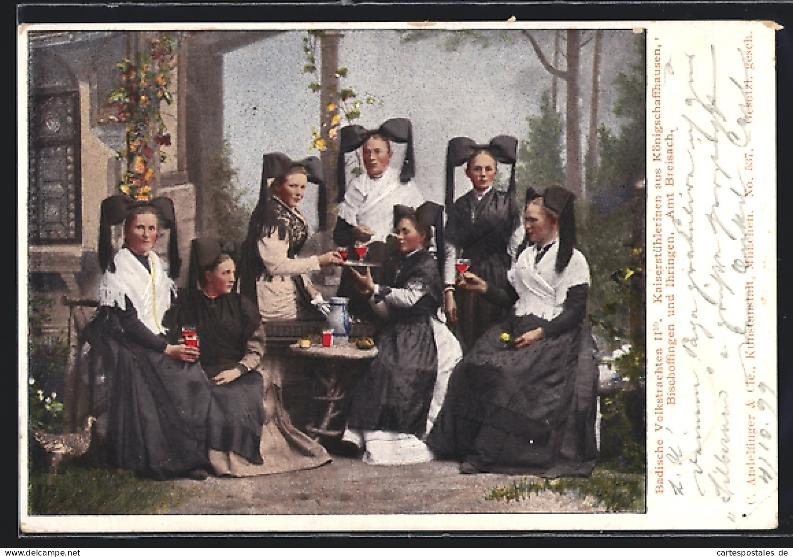 AK Junge Frauen In Schwarzwälder Tracht  - Costumes