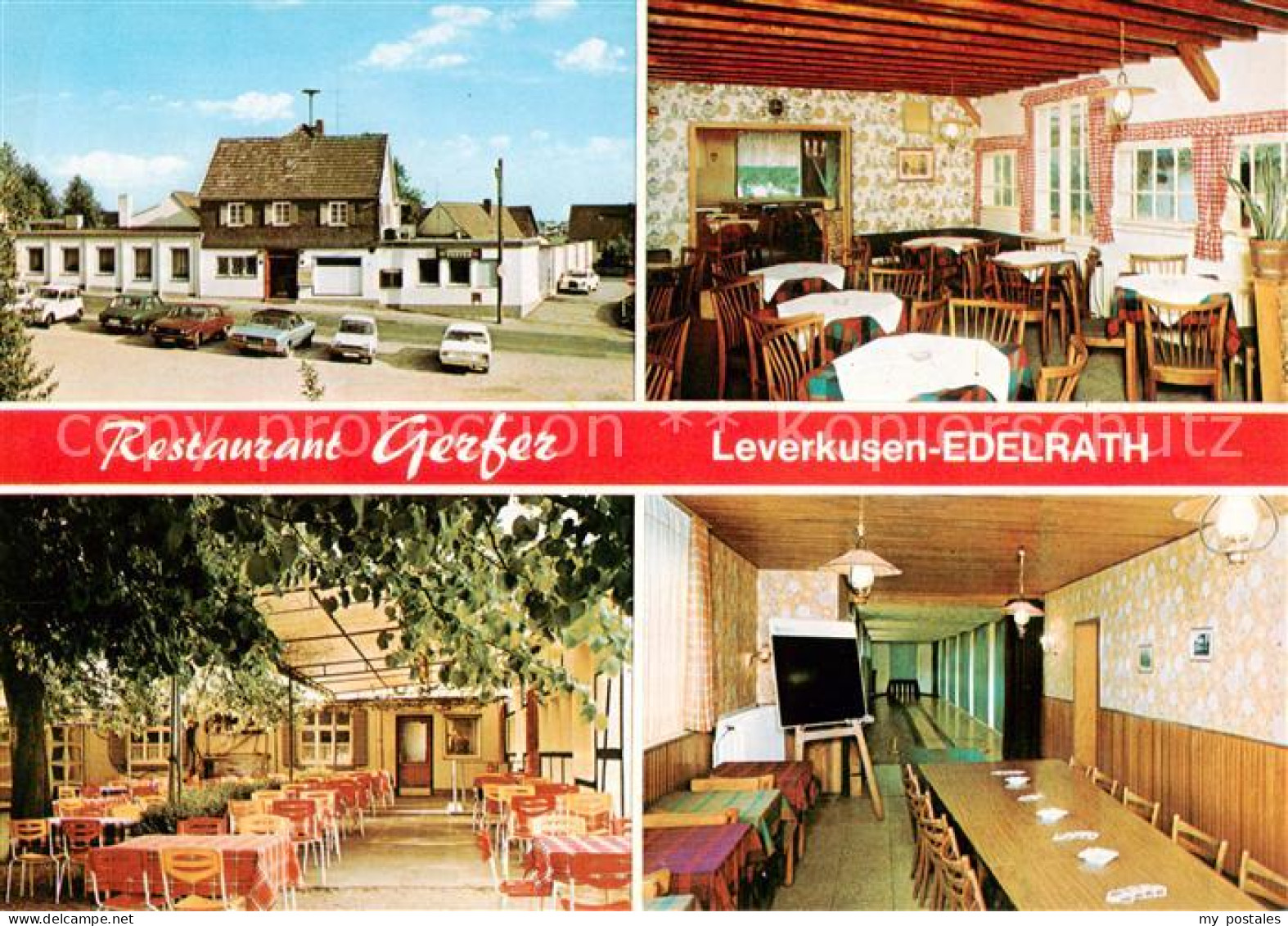 73855047 Edelrath Leverkusen Restaurant Gerfer Gartenterrasse Bundeskegelbahn  - Leverkusen