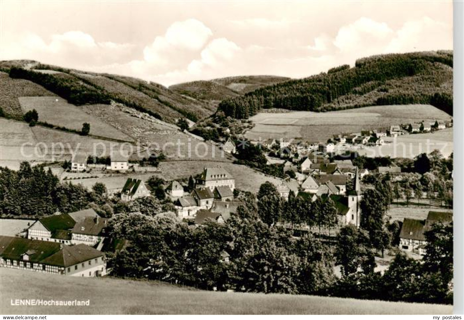 73855045 Lenne Sauerland Panorama Lenne Sauerland - Schmallenberg