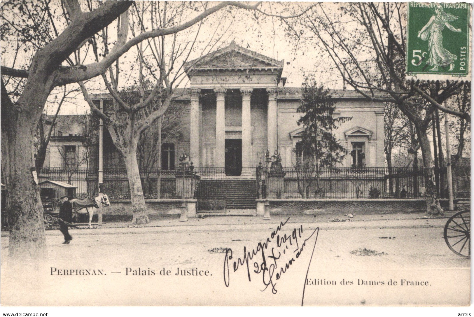 FR66 PERPIGNAN - Dames De France - Palais De Justice - Animée - Belle - Perpignan
