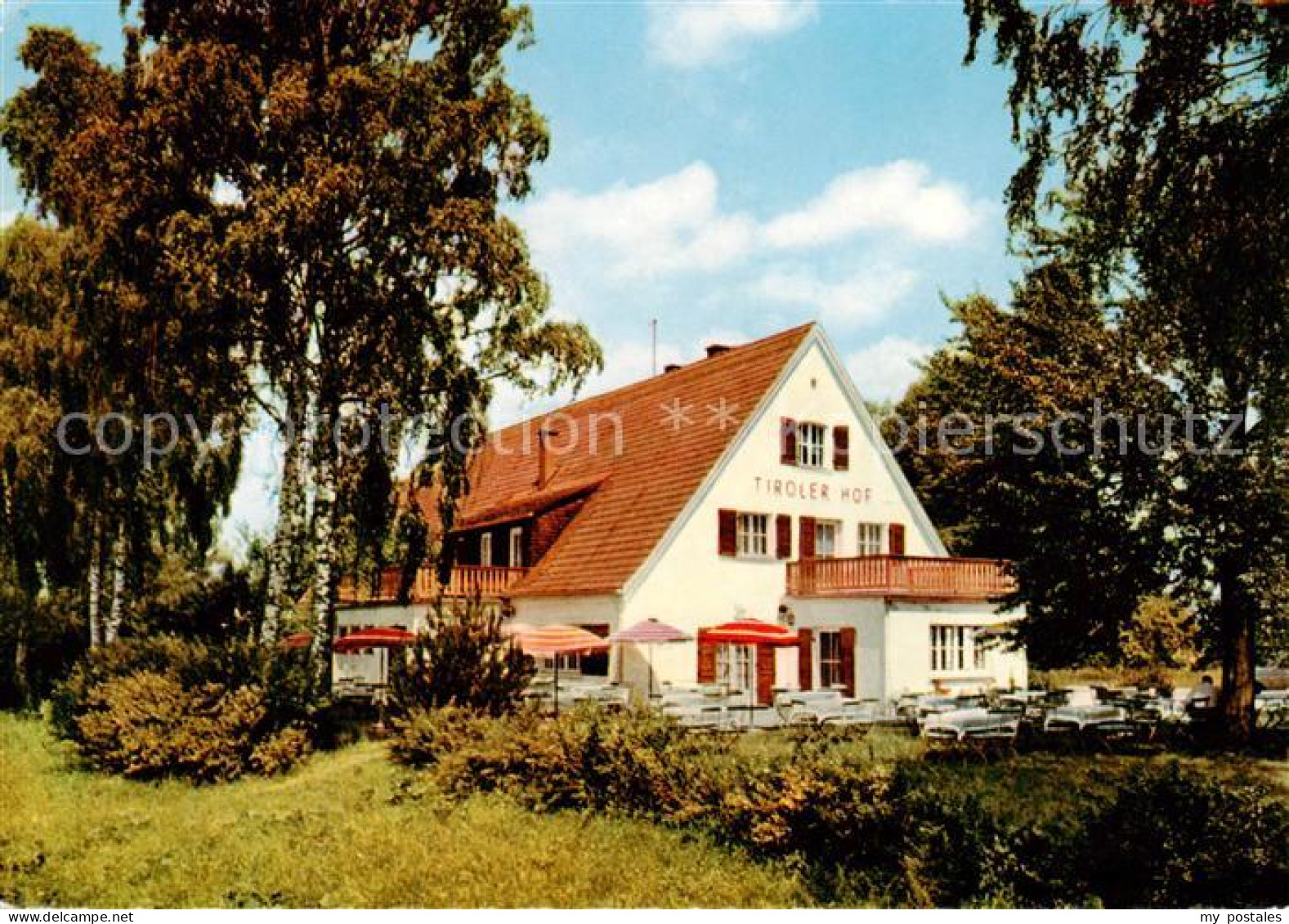 73855034 Neumarkt Oberpfalz Tiroler Hof Gasthaus Pension Gartenterrasse Neumarkt - Neumarkt I. D. Oberpfalz