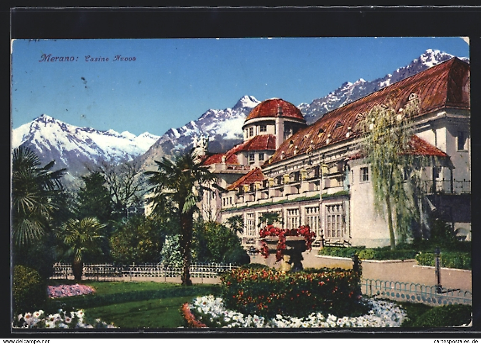 Cartolina Merano, Casino Nuovo  - Andere & Zonder Classificatie