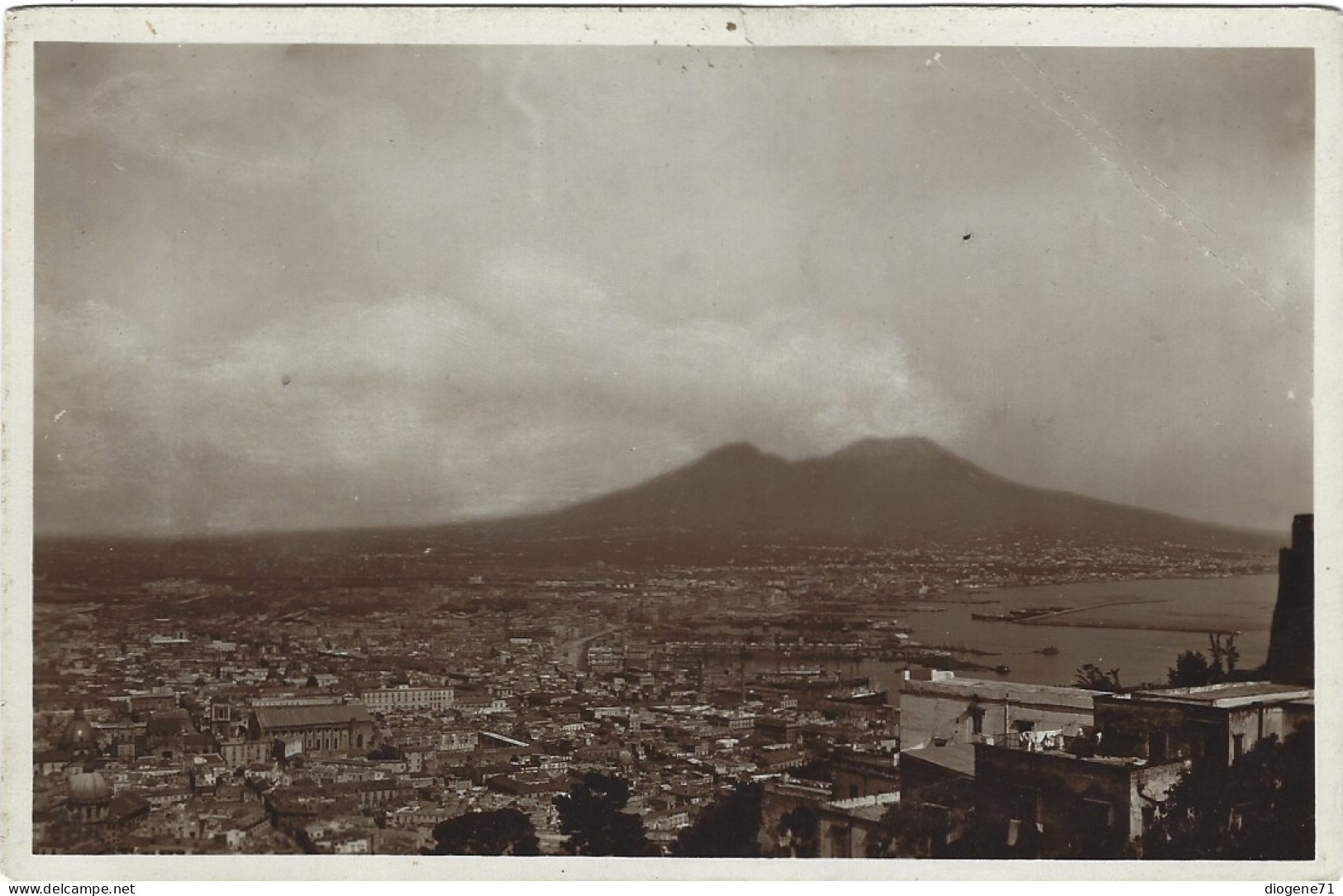 Napoli Panorama Da S. Martino - Napoli (Napels)