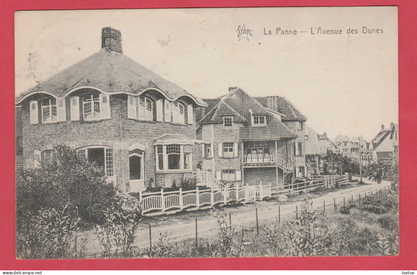 De Panne / La Panne - L'Avenue Des Dunes  ( Verso Zien ) - De Panne