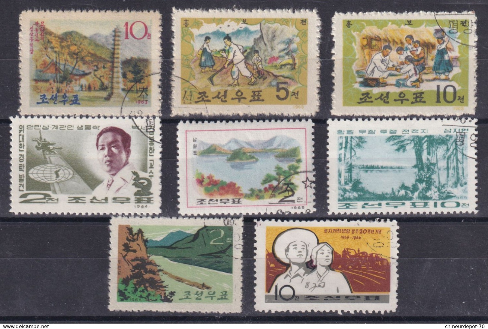 Timbres COREE KOREA - Corée Du Nord