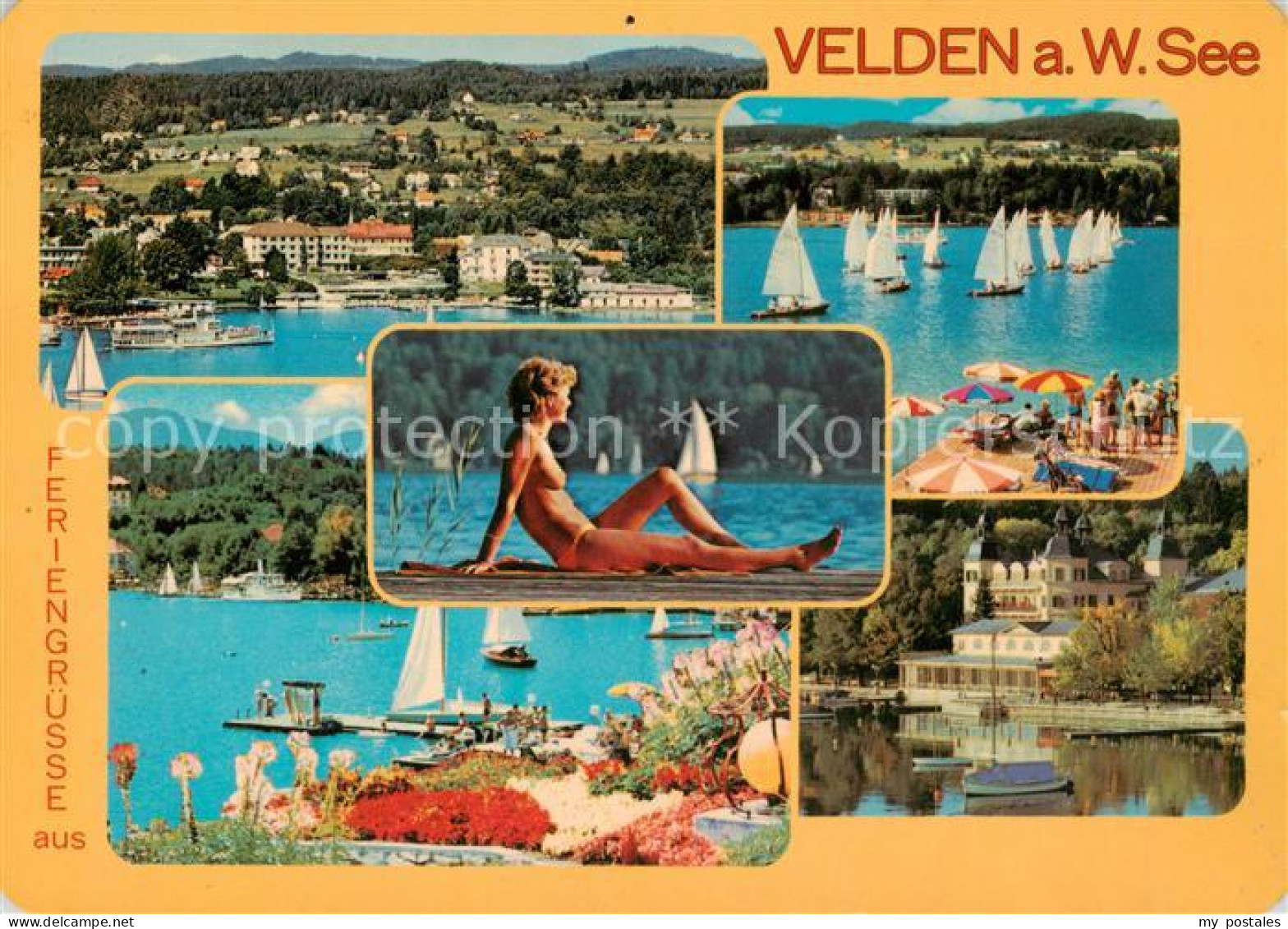 73854985 Velden  Woerthersee AT Panorama Segelregatta Schloss   - Other & Unclassified